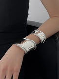 Momentlover Solid Color Geometric Irregularity Bracelet Accessories