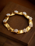 Momentlover Flower Shape Chains Bracelet Accessories