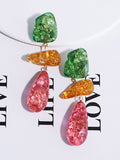 Momentlover Geometric Drop Earrings