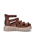 Momentlover Casual Hollow Gladiator Shoes Platform Sandals