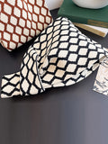 Momentlover Rhombus Woven Handbag Bags Accessories