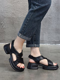 Momentlover Open Toe Sandals Platform Shoes