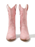Momentlover Split-Joint Pointed-Toe Pumps Boots