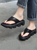Momentlover Split-Joint Wedges & Flatform Shoes Slippers