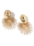 Momentlover Solid Color Geometric Drop Earrings