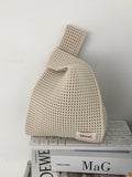 Momentlover Woven Hollow Handbags Bags