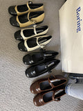 Momentlover Split-Joint Round-Toe Round Cut Mary Janes