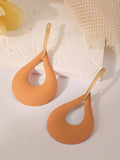 Momentlover Hollow Geometric Drop Earrings