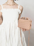 Momentlover Zipper Woven Crossbody Bags Bags