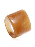 Momentlover Original Vintage 6 Colors Acrylic Geometric Ring