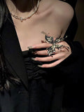 Momentlover Original Statement Butterfly Shape Ring