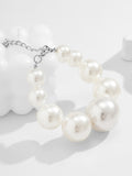 Momentlover Beaded Pearls Bracelet Accessories