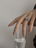 Momentlover Original Simple Cool Solid Color Ring