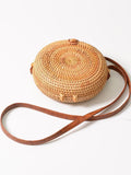 Momentlover Rattan Forest Handmade Bohemia Mini Bag