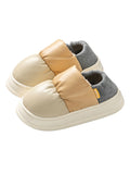 Momentlover Casual Non-Slip Keep Warm Waterproof Flat Shoes
