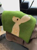 Momentlover Casual Weave Contrast Color Animal Bags Accessories