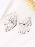 Momentlover Butterfly Shape Hollow Earrings Accessories