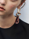 Momentlover Geometric Drop Earrings