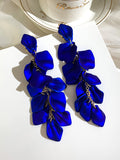 Momentlover Stylish Tasseled Acrylic Earrings Accessories