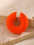 Momentlover Solid Color Geometric Ear Clip