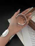 Momentlover Solid Color Geometric Irregularity Bracelet Accessories