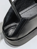 Momentlover Square-Toe Shallow Cut Loafers
