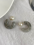 Momentlover Original Chic Geometric Bead Earrings