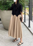 Momentlover Fine White Peter Pan Collar Patchwork Cotton Fake Two Piece Dress Summer LY1756