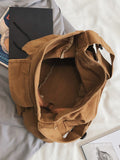 Momentlover Simple Solid Color Bags Accessories