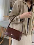 Momentlover Original Chic 4 Colors Leather Shoulder Bag