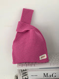 Momentlover Woven Hollow Handbags Bags