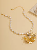 Flower Shape Beaded Necklaces Accessories