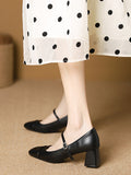 Momentlover Split-Joint Pumps Mary Janes