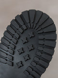 Momentlover Split-Joint Round-Toe Rivet Lace-Up Dr. Martens Boots Boots