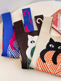 Momentlover Multi-Colored Animal Printed Woven Handbag Bags Accessories