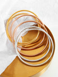Momentlover Solid Color Geometric Bracelet Accessories