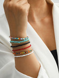 Momentlover Multi-Colored Beads Bracelet Accessories