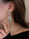 Momentlover Original Statement Rhinestone Geometric Earrings