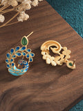 Momentlover Vintage Peacock Shape Earrings Accessories