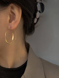 Momentlover Normcore Geometric Matte Earrings