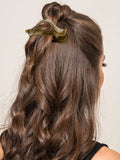 Momentlover Solid Color Hollow Geometric Hair Clips