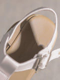 Momentlover Round-Toe Hollow Sandals Platform Shoes Gladiators