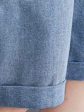 Momentlover Original With Pocket Denim Overalls