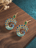 Momentlover Vintage Peacock Shape Earrings Accessories