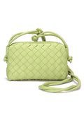 Momentlover Zipper Woven Crossbody Bags Bags