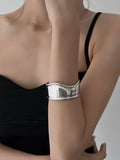 Momentlover Solid Color Geometric Irregularity Bracelet Accessories