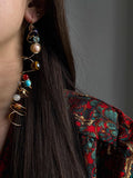 Momentlover Geometric Drop Earrings