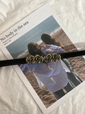 Momentlover Split-Joint Flower Shape Belts