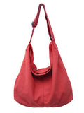 Momentlover Casual Canvas Solid Color Bags Accessories