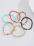 Momentlover Multi-Colored Beads Bracelet Accessories